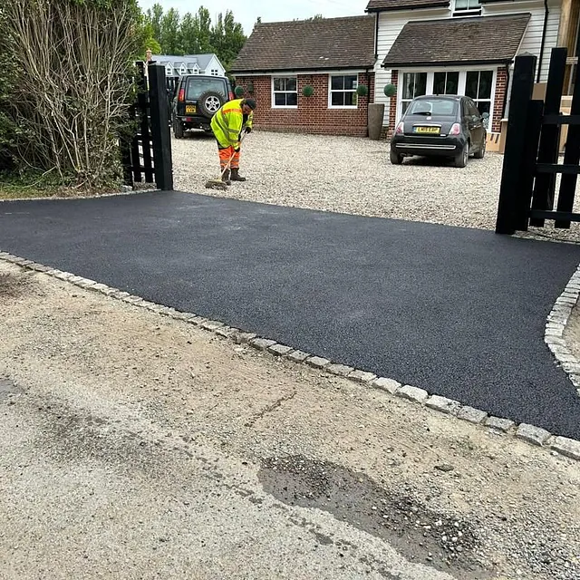 Entrance Resurfaced