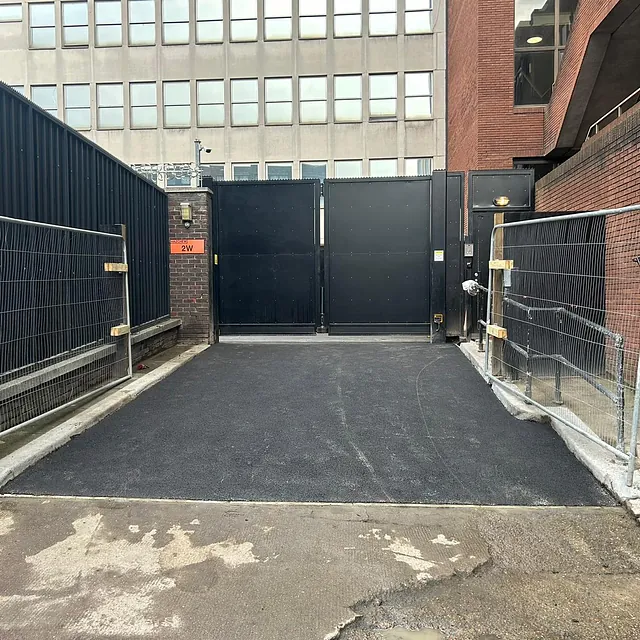 Entrance Resurfaced