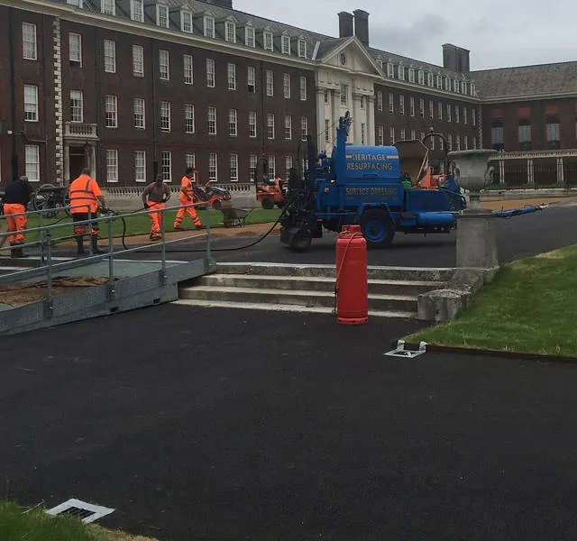 Commercial gardens walkway resurfacing